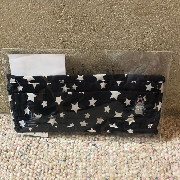 🆕 Coach Sharky 🦈 Face Mask with Star Print - Picture 2 of 11